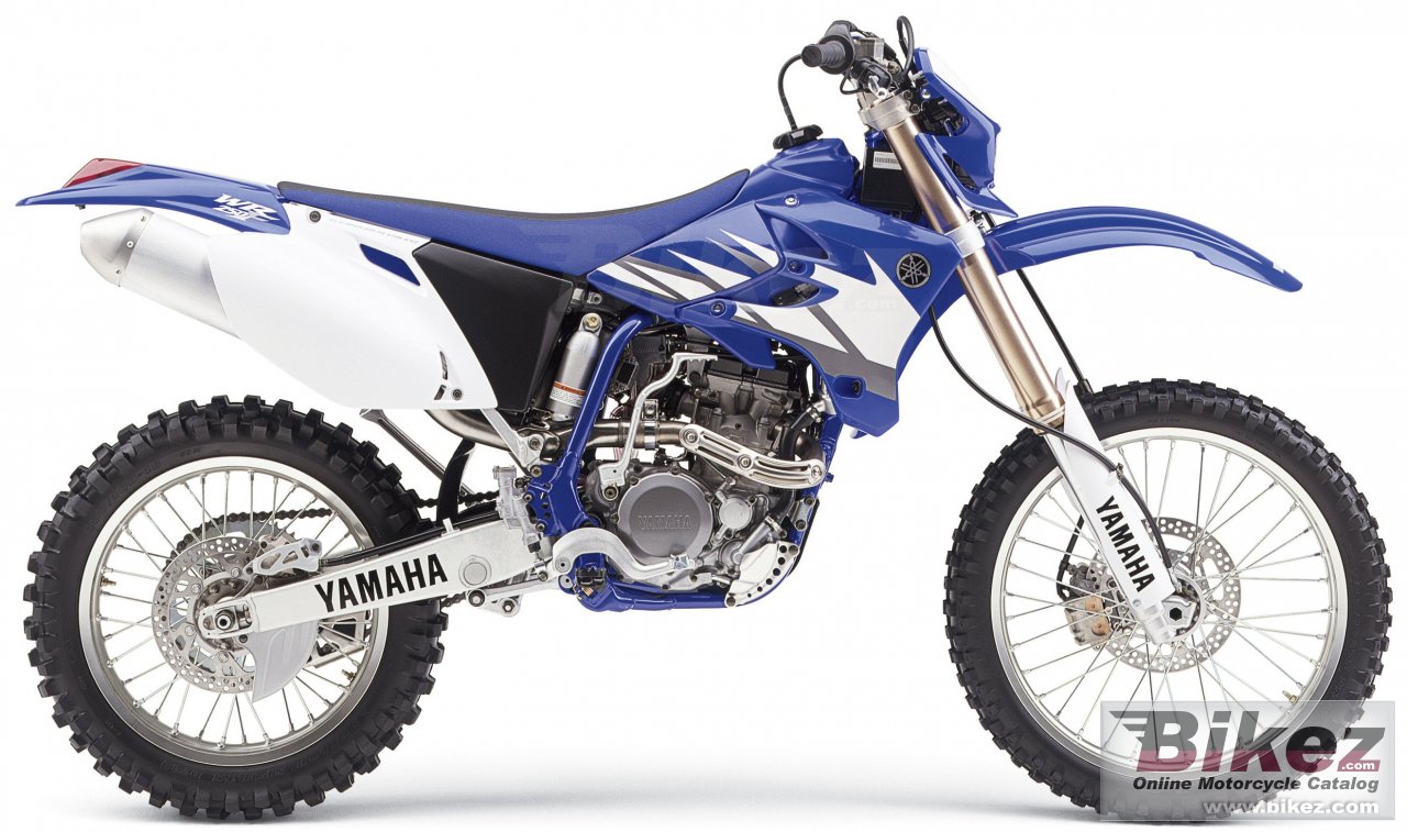 Big Yamaha wr 250 f picture and wallpaper from Bikez.com